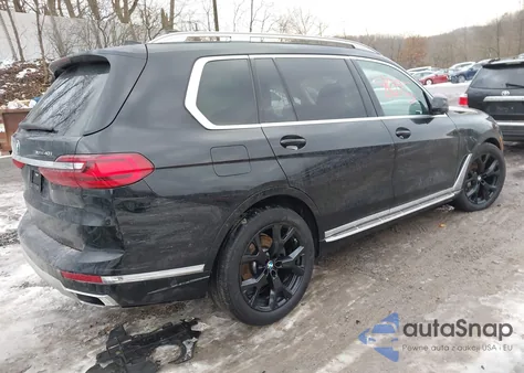 2022 BMW X7 xDrive40I z USA, uszkodzony, nr VIN 5UXCW2C04N9L13640
